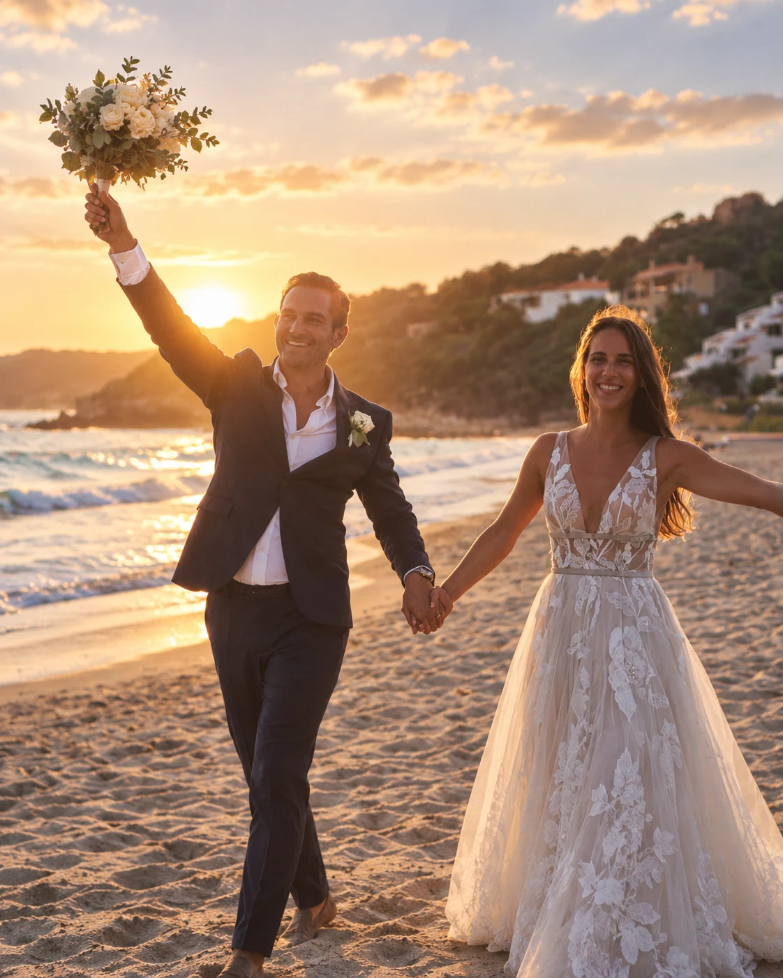 Alexandra & Brett — mariage à A Piaghja, Cargèse