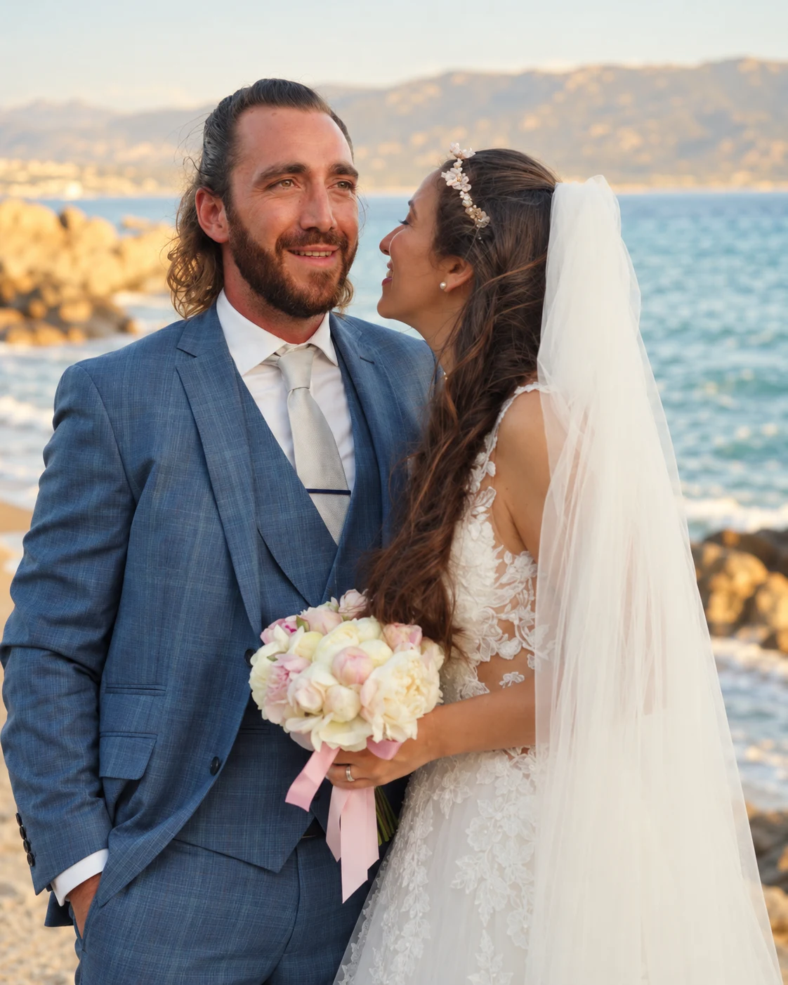 Cécilia & Olivier — mariage à Bord de mer, Sartène