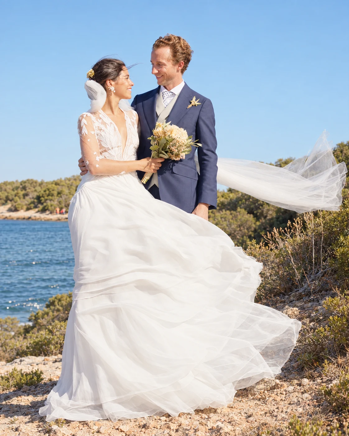 Hugo & Lorène — mariage à Villa Prussiana, Porto-Vecchio